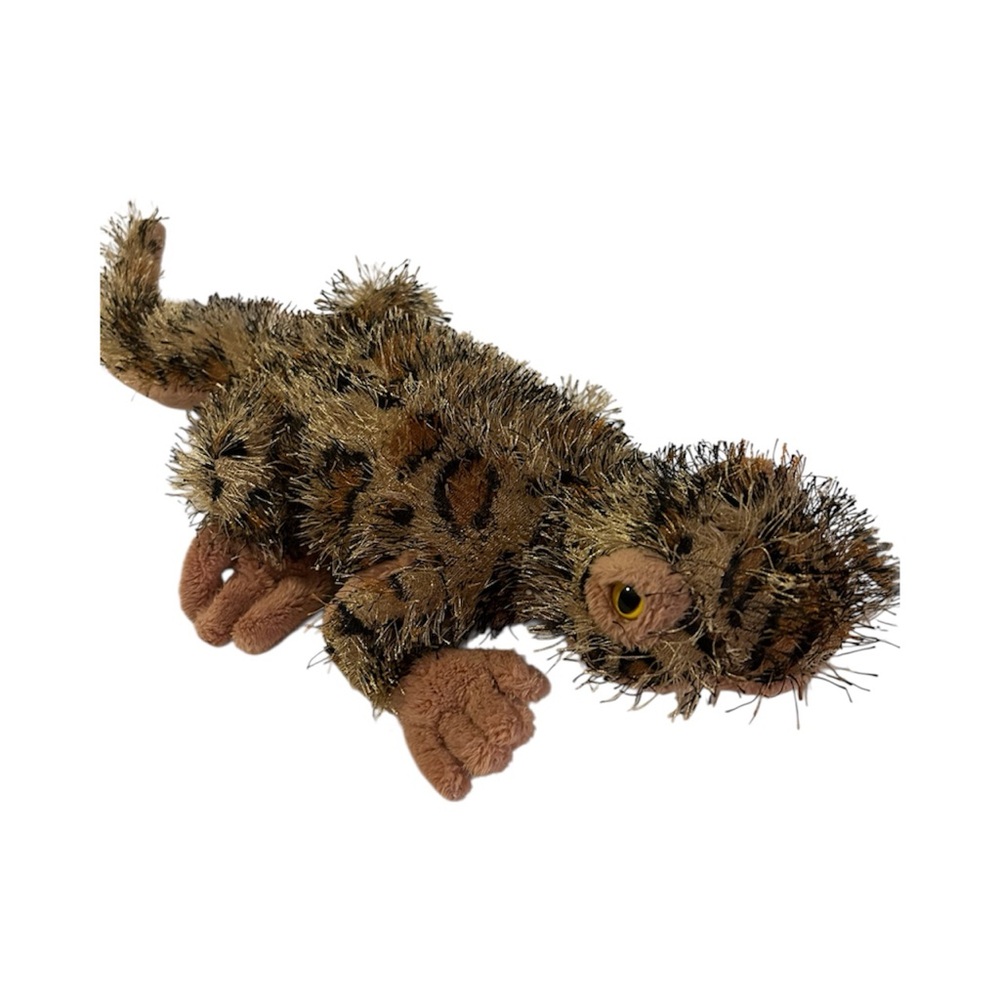 Ganz Webkin Fuzzy Plush Lizard - Brown & Black